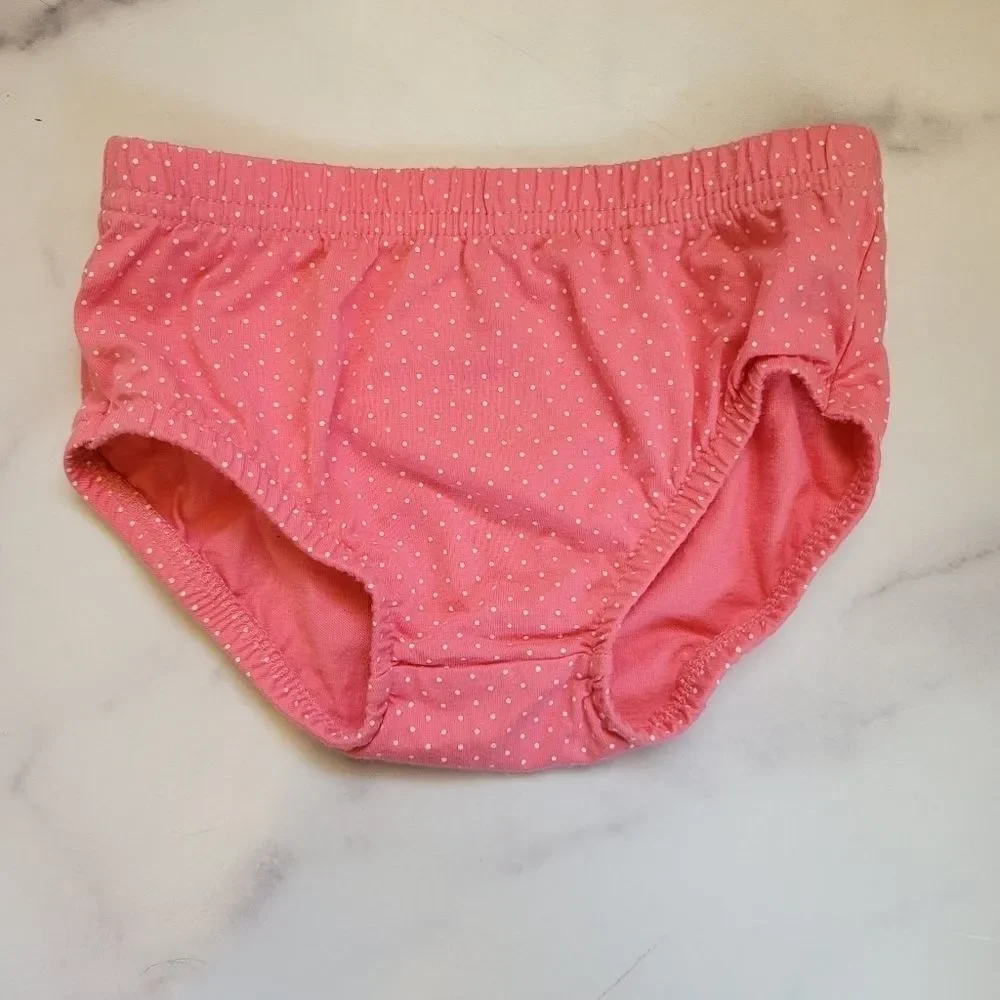Baby girl polka dot bloomers underpants 5 for $25 18 month underpants